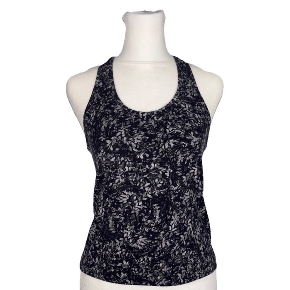lululemon athletica Tops - Lululemon Cool Racerback Short Tank Top Nulu Blossom Overlay Missing Rip Tag